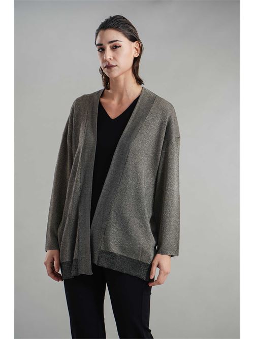 Cardigan in lurex Maida Mila Milano | M1095NERO